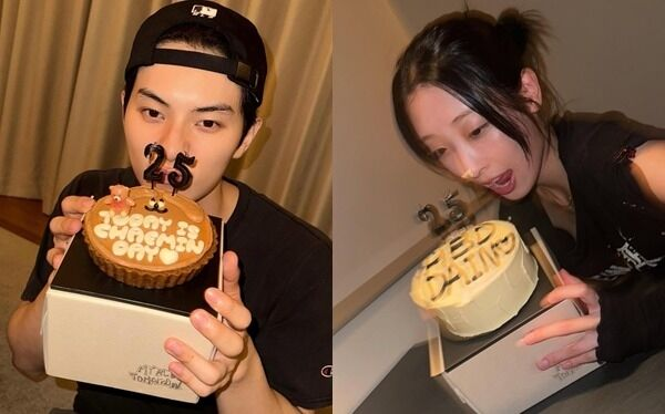 이채민·류다인, 생일 케이크까지 ‘커플템’