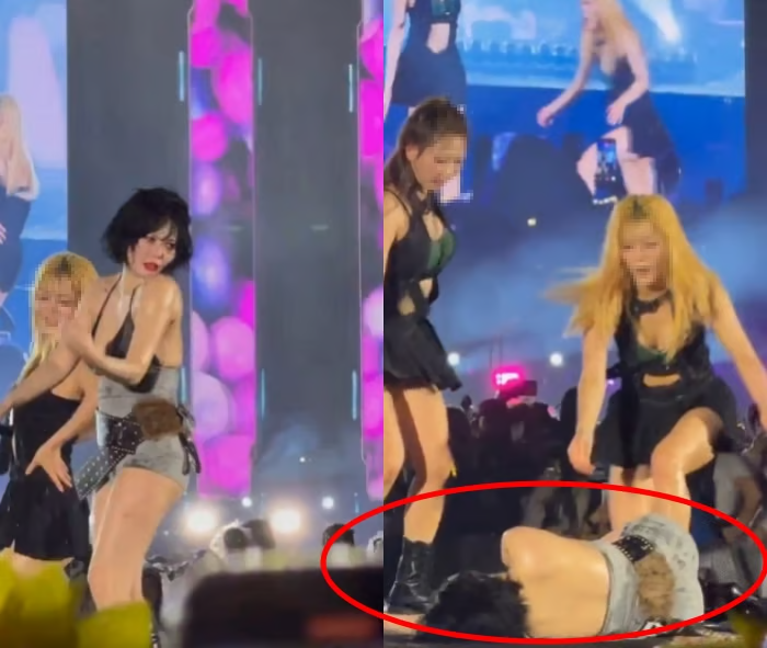 현아, 마카오 버블팝 무대서 실신