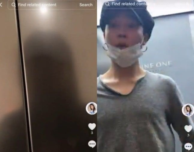 BTS 지민과 송다은, 틱톡 영상으로 ‘열애 첫 인증’ 