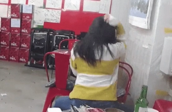 술 취한 누나의 허리돌림